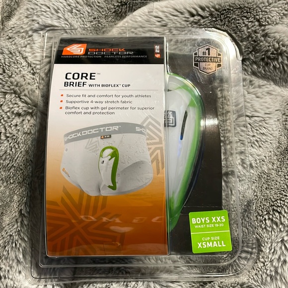Shock doctor core brief with bio flex cup - Picture 1 of 2
